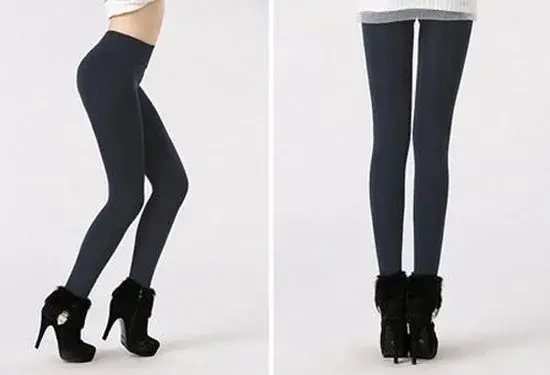 Sans marque | Legging polaire | Femme | Taille unique