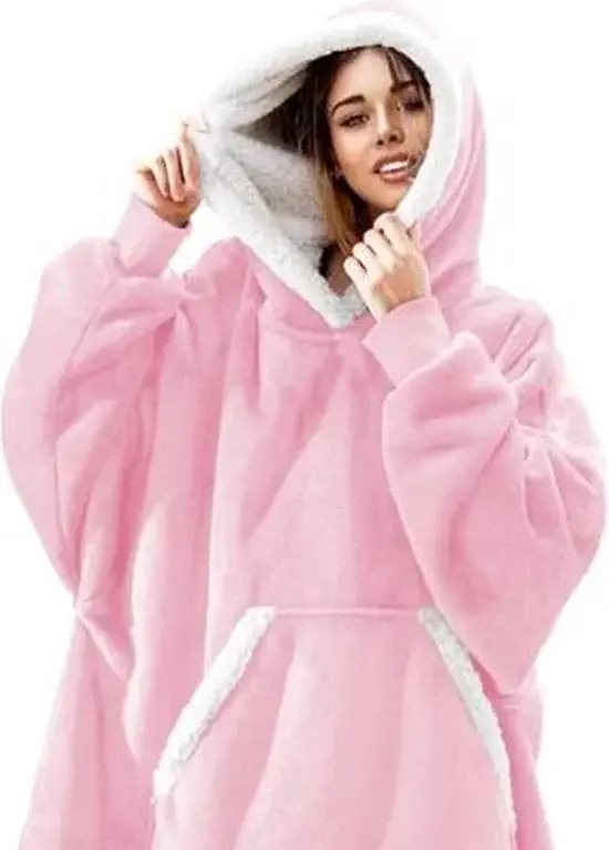 Sans marque | Sweat à capuche en polaire | Unisexe | Taille unique