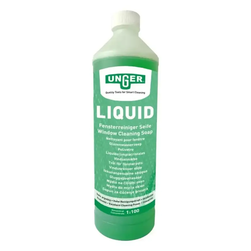 Savon liquide pour nettoyage de vitres UNGER FR100