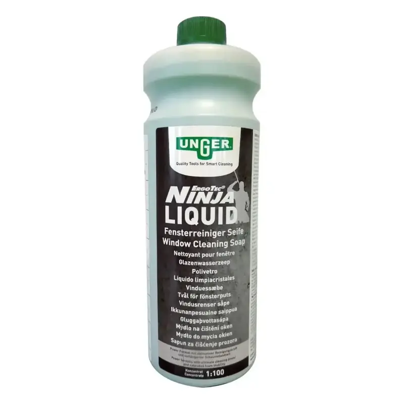 Savon liquide pour vitres Unger Ninja FR10S 1l