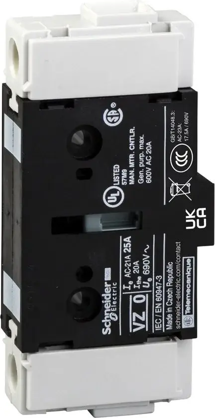 Schneider Electric Vario Bloc de contacts auxiliaires VZ2 - Neuf Outlet