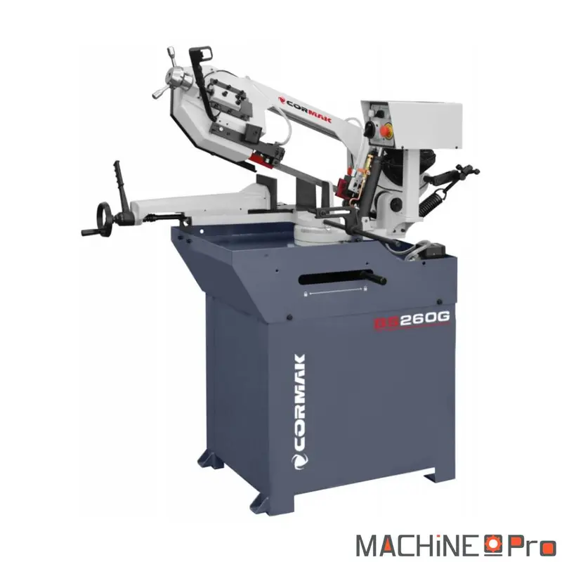 Scie à ruban pour métaux CORMAK BS260G
