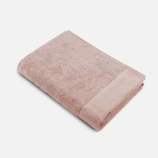 Serviette de bain Walra Coton recyclé 70x140 Rose Poudré - Neuf