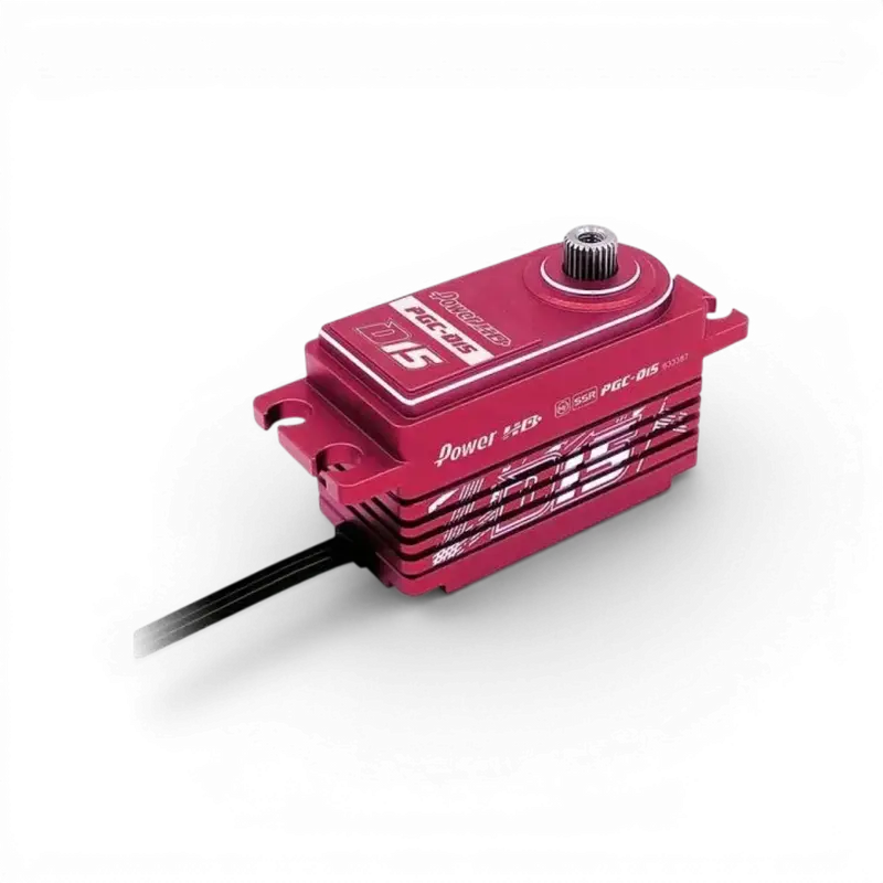 Servo D15 Low Profil 18kg 0.085s - Rouge