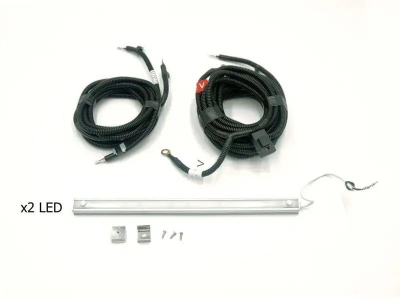 Set 2x Lumieres LED | Eclairage Interieur | Hardtop RSI Smartcap (avec Cables DIY)