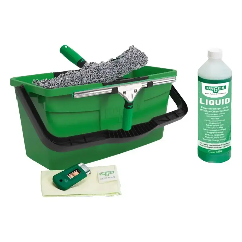 Set complet nettoyeur de vitres UNGER ErgoTec 6 en 1 AK015