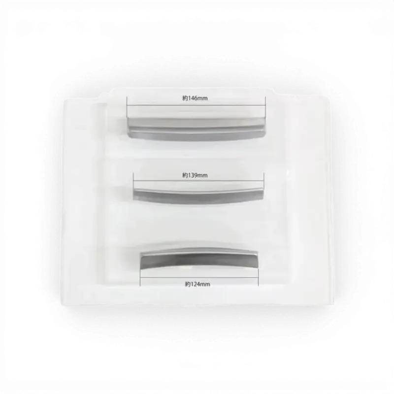 Set de 3 ailerons ducktail universels