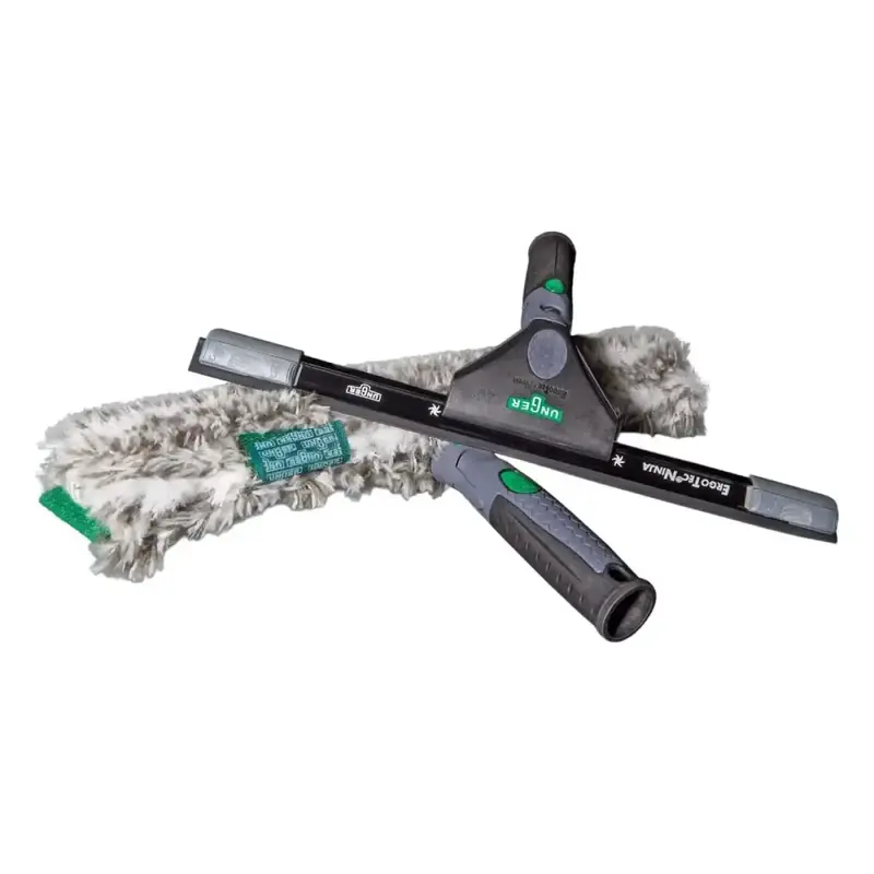 Set de démarrage nettoyeur de vitres UNGER ErgoTec Ninja 2 en 1 AKN10
