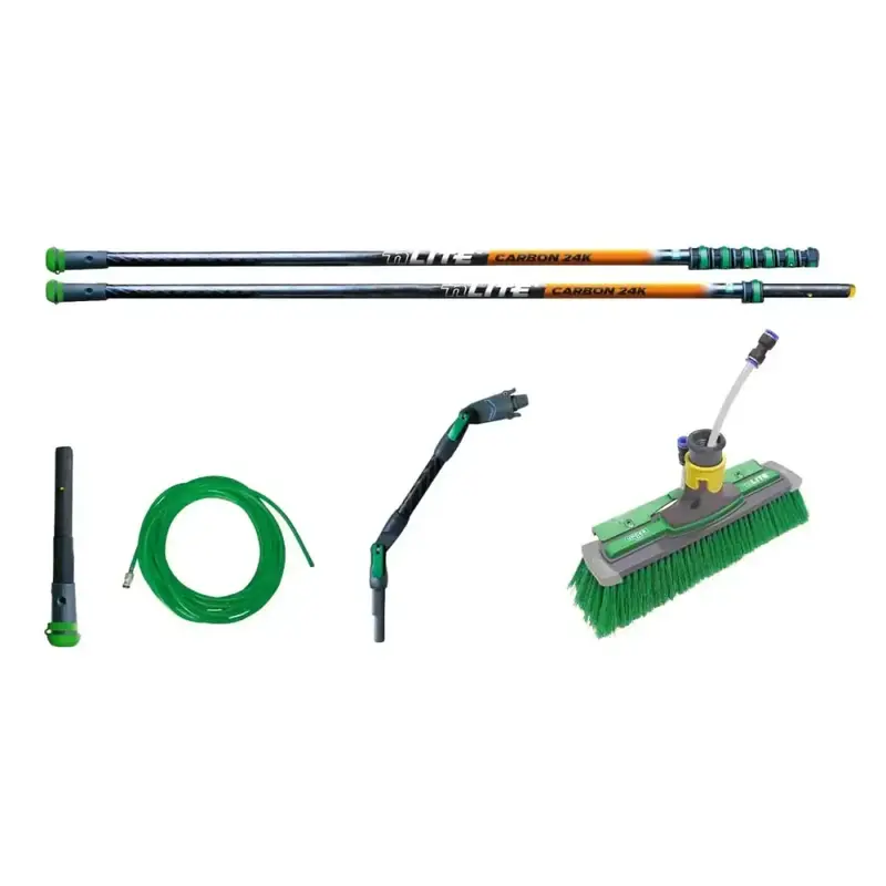 Set de perches à eau Unger nLite Carbon 24K 11,90m