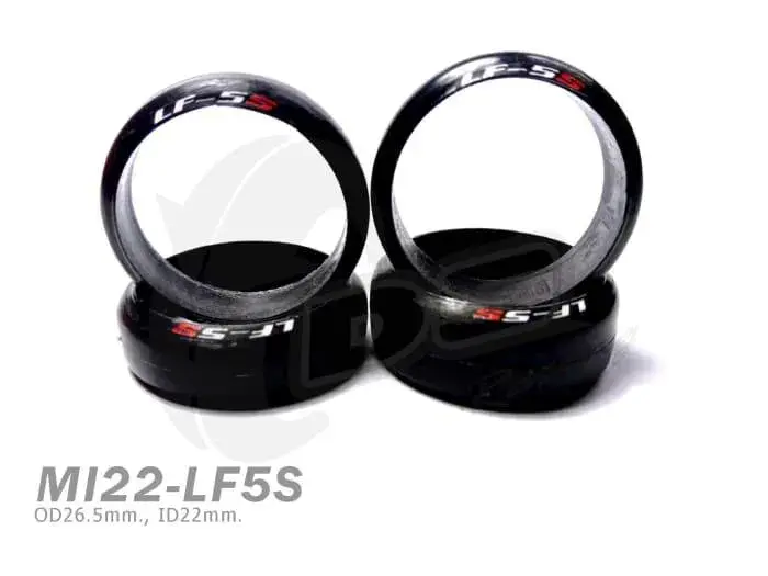 Set Pneus 22mm MiniZ LF5S - 8.5/11mm (4pcs)
