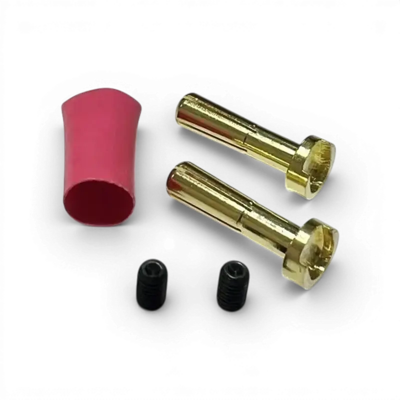 Set prises batterie pk 4mm + vis pour dissipateurs