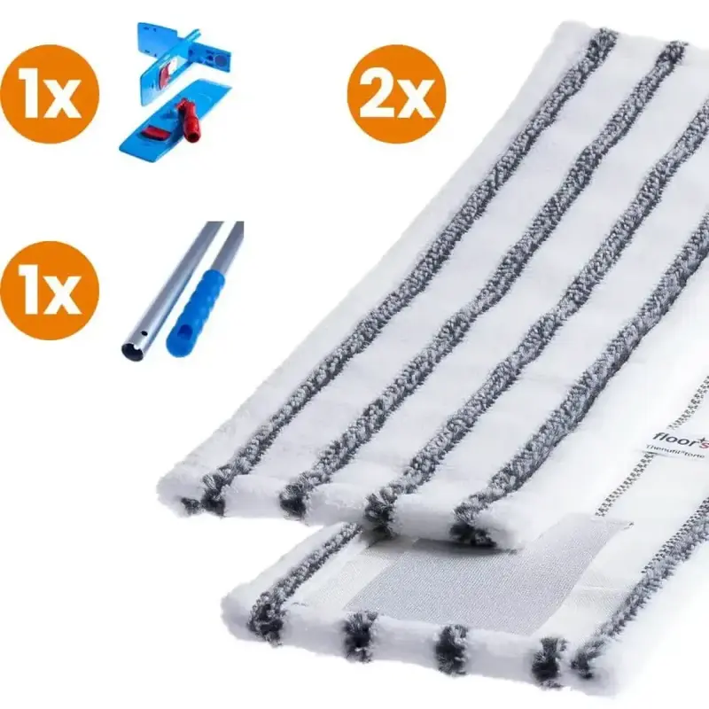 Set professionnel de balais à franges "Brise-saleté 50 cm"