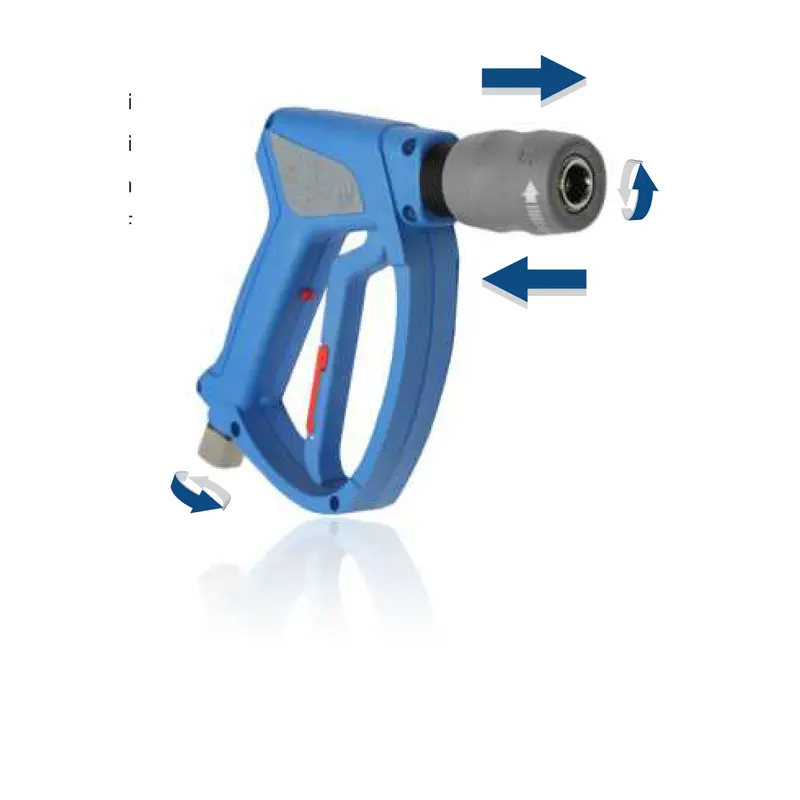 SGS 35 Pistolet HP, bille en céramique, avec raccord à bille