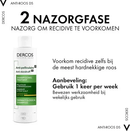 Shampoing antipelliculaire Vichy Dercos Technique DS au disulfure de sélénium, 200 ml | Shampoing antipelliculaire | Nouveau