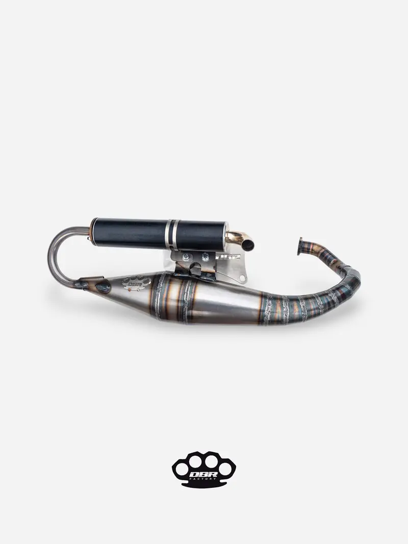 Silencieux DBR Minarelli Vertical Base - MBK Booster Spirit, Next Generation et Stunt - Yamaha Zuma et Slider