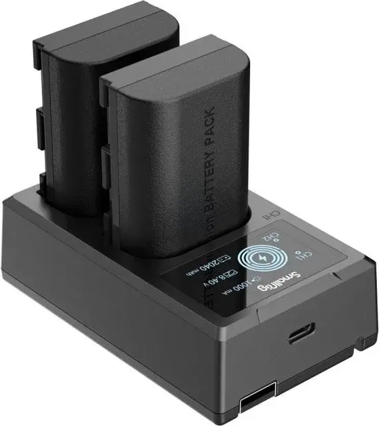 SmallRig 3821 LP-E6NH Kit de Chargeur de Batterie pour Appareil Photo - Neuf Outlet