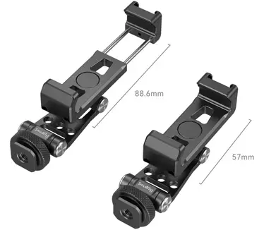 SmallRig 4382 Metal Phone Holder met Cold Shoe - Nieuw