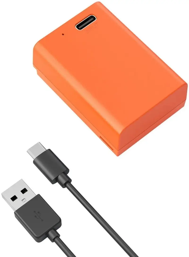SmallRig EN-EL25 Batterie d'appareil photo USB-C 1250mAh Orange - Neuf Outlet