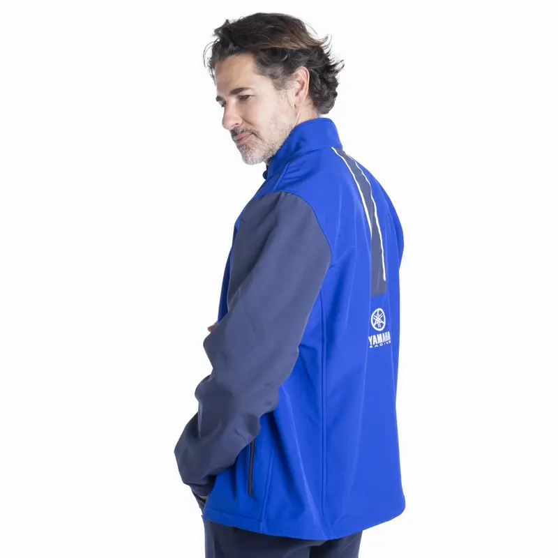 SOFTSHELL HOMME YAMAHA PADDOCK BALEY 2024 BLEU