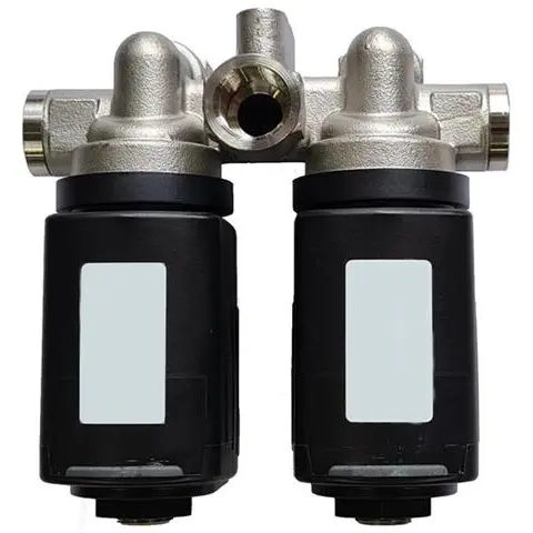 Solénoïde 6240 double inox 3/8" - haute pression