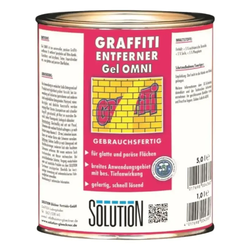 SOLUTION-Glöckner Gel OMNI Détachant graffiti