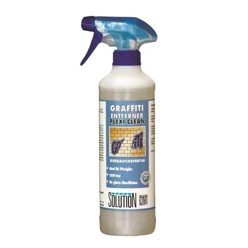 Solution Glöckner Plexi-Clean 500ml Détachant graffiti