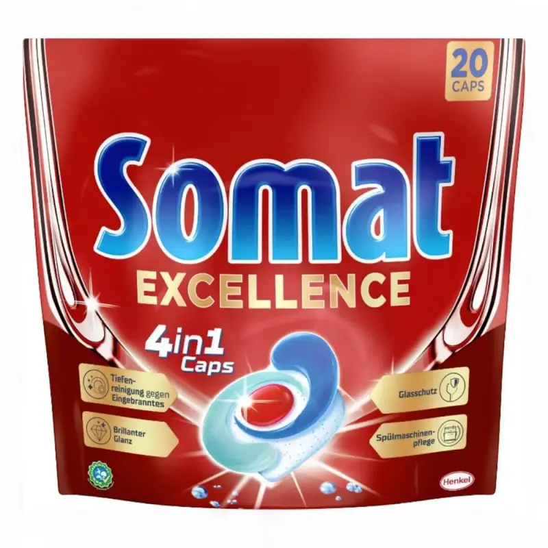 SOMAT Capsules lave-vaisselle Excellence 4en1