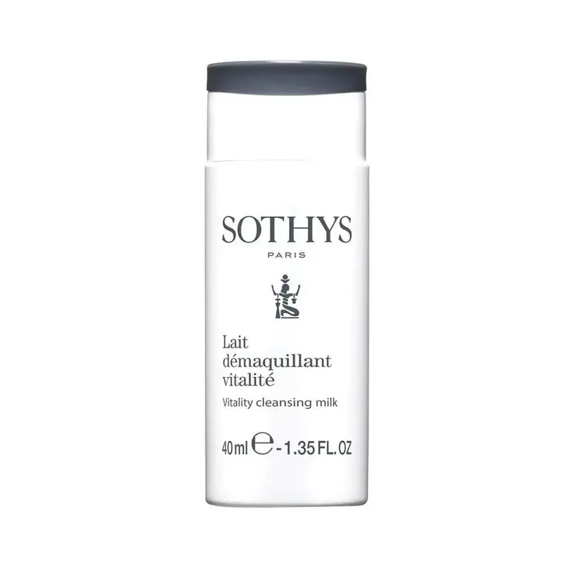 Sothys Lait Démaquillant Vitalité 40ml Lait Démaquillant - Nouveau Lot