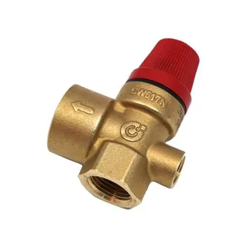 Soupape de sécurité 3 bar 1/2" – 50 kW avec sortie capteur