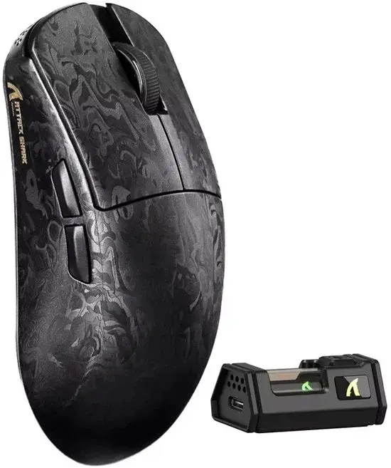 Souris Gamer Sans Fil ATTACK SHARK R11 ULTRA Noir - Neuf Outlet