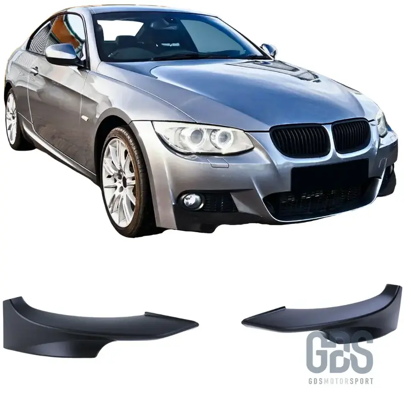 Splitters rajout pare-choc avant Pack M BMW Série 3 E92 E93 Phase 2 LCI