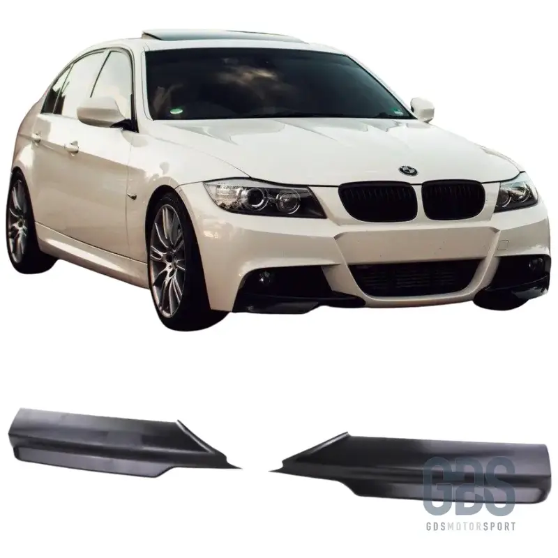 Splitters Rajouts Pare-Choc Avant Pack M BMW Série 3 E90 E91 Phase 1