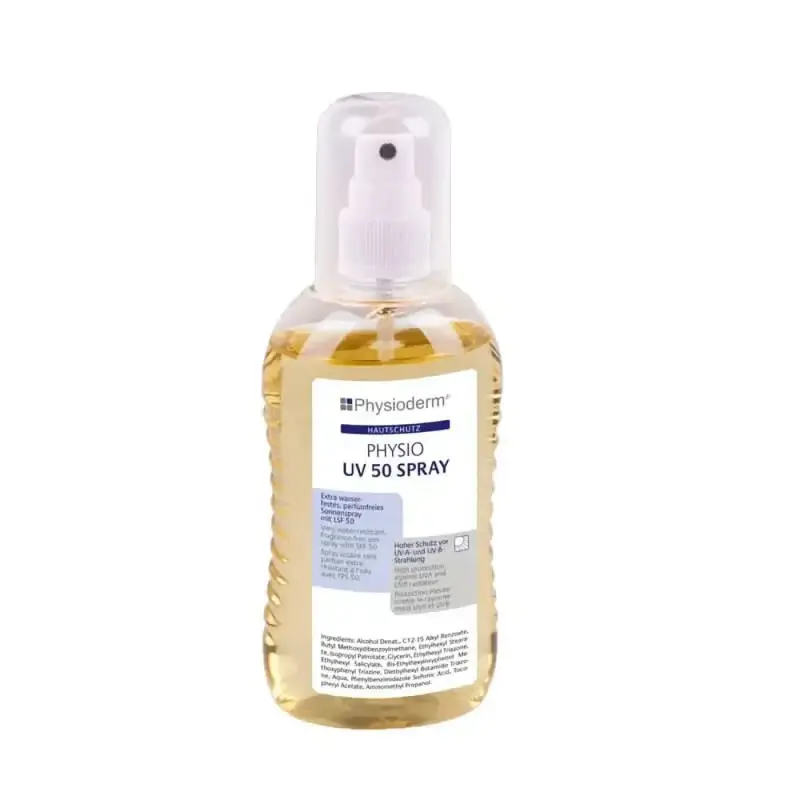 Spray huile solaire Physioderm UV 50 200ml