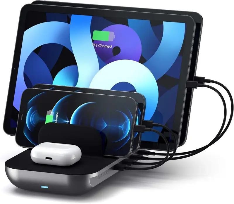 Station de Charge Multi-Appareils Satechi Dock 5 - Nouveau Outlet