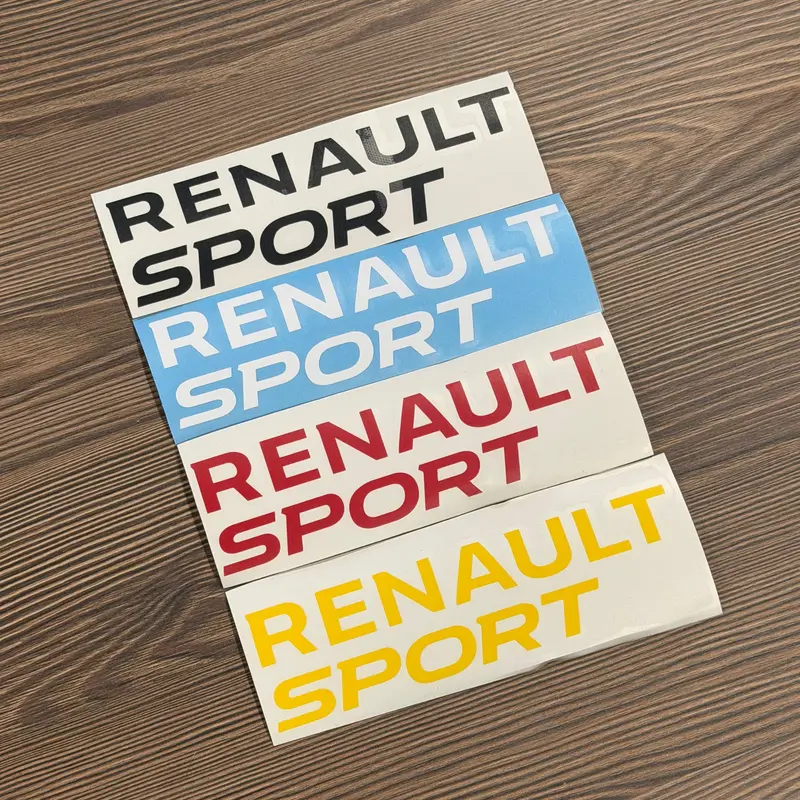 Stickers "RENAULT SPORT" pour Renault Sport