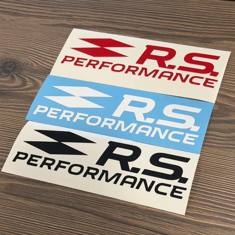 Stickers "RS PERFORMANCE" Unis pour Renault Sport