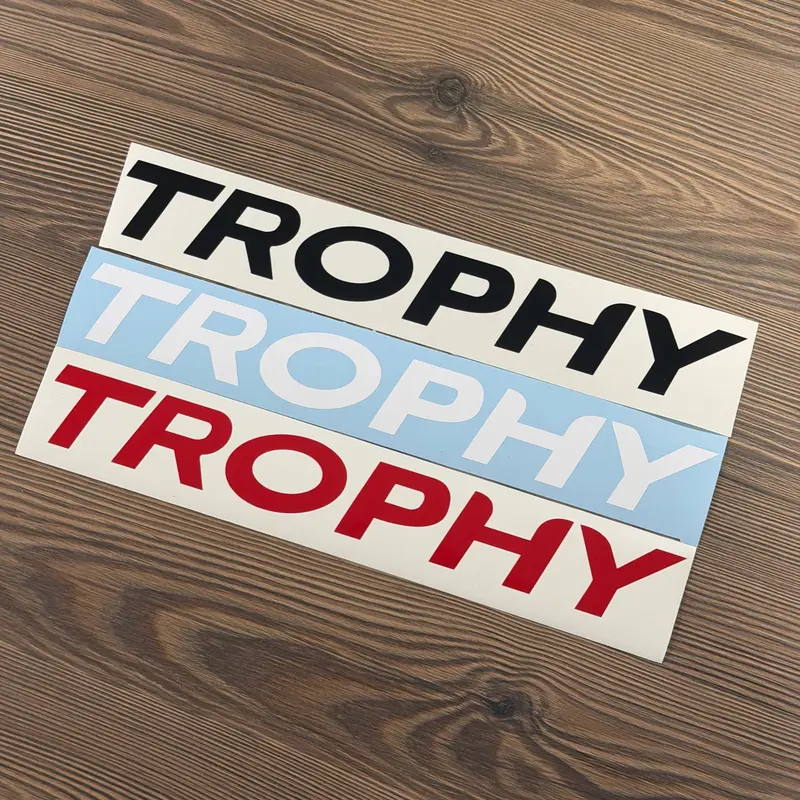 Stickers "TROPHY" lame avant Clio 4rs
