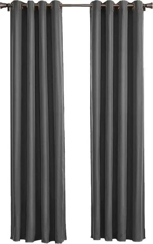 Store occultant Larson Gris Foncé 300x250 cm - Nouveau Outlet