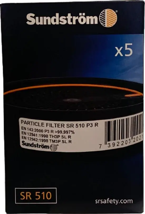 Sundström SR 510 Stoffilter 5 stuks - Nieuw Outlet