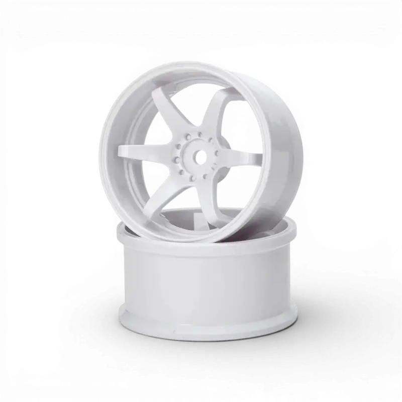 Super Traction - Jantes HAYATE N-6 Drift Offset+6 - Blanches