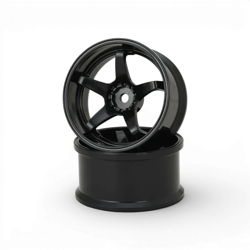 Super Traction - Jantes HAYATE N-Type Drift Offset+6 - Noires