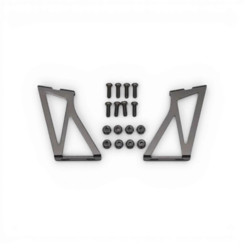 Support aileron ALUMINIUM - NOIR
