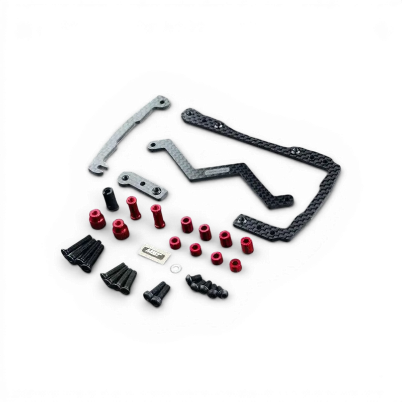 Support batterie carbone short RMX/RRX
