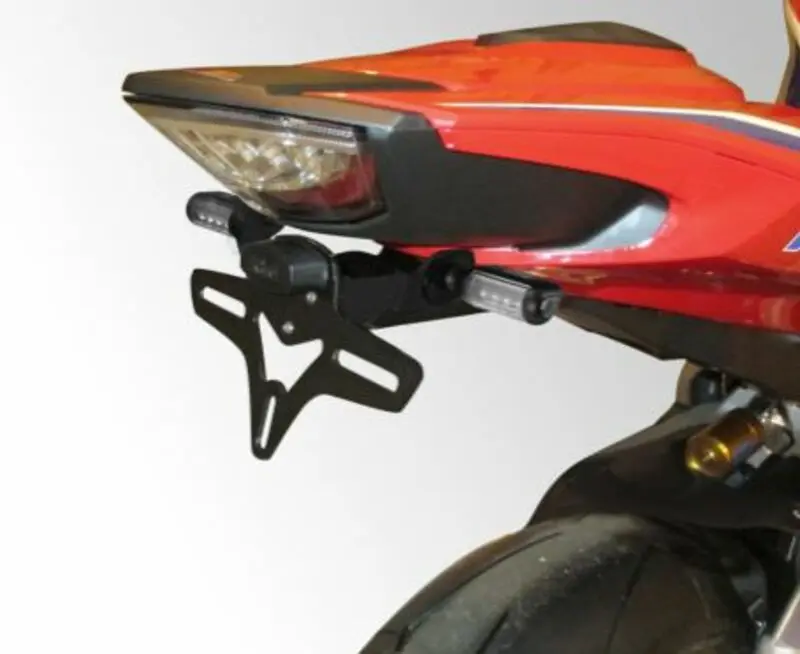 SUPPORT DE PLAQUE R&G RACING NOIR POUR HONDA CBR1000 RR