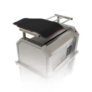 Support inox repose tapis superieure