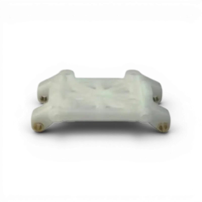 Support suspension avant supérieur Delrin blanc et inserts en laiton - Type D