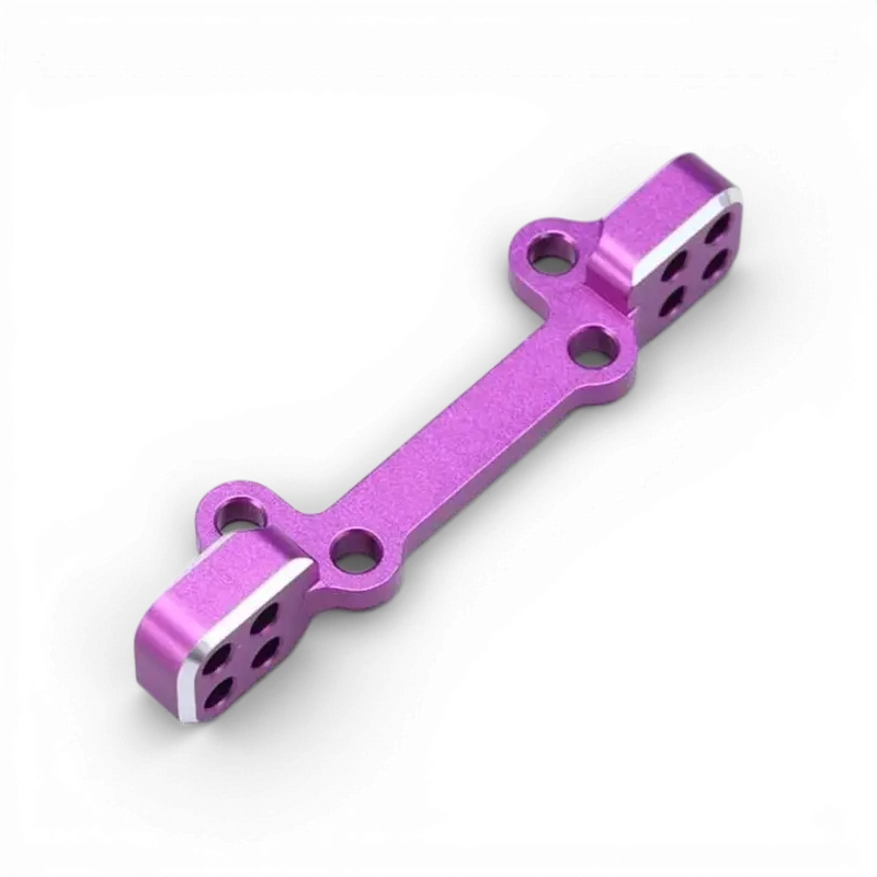 Support triangles supérieurs aluminium violet