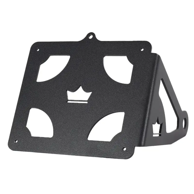 Support universel SMP pour plaque d'immatriculation de moto à fixation latérale