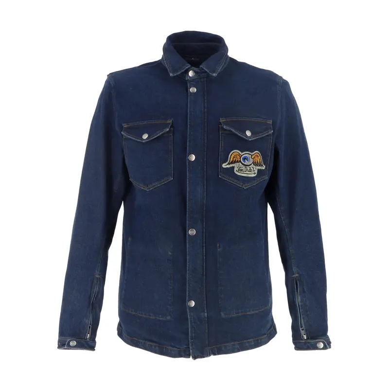 SURCHEMISE HELSTONS VON DUTCH CAPTAIN BLEU DIRTY
