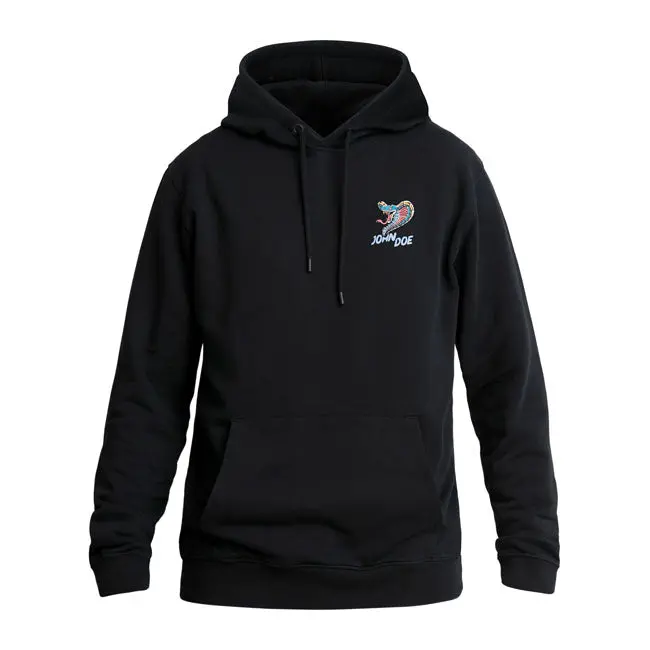Sweat à capuche John Doe Snake II Noir